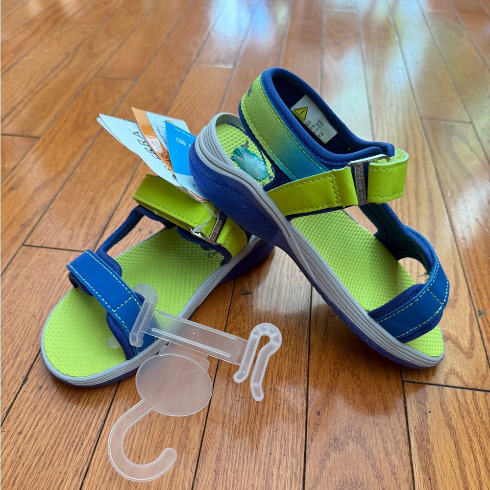 Stride Rite Blue and Green Sandals
